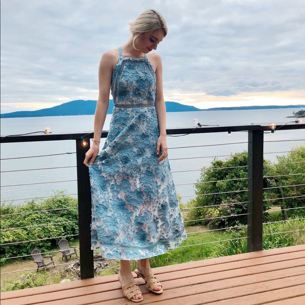 Free people midi gown! Worn twice!